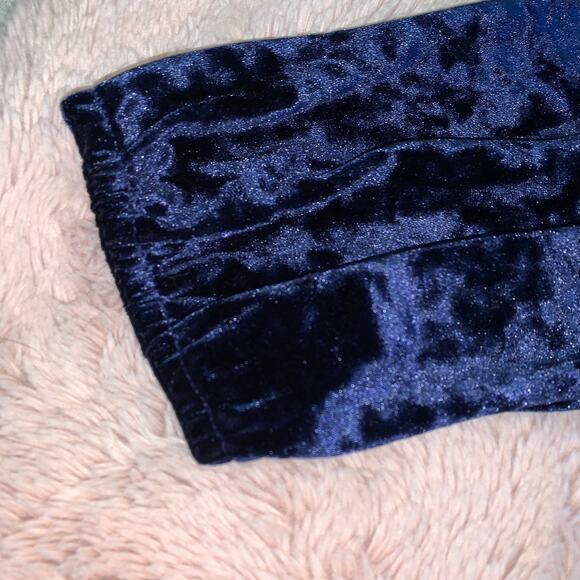 NWT GAP Dark Navy Blue Softspun Velvet Raglan Long Sleeve Dress Small - Picture 4 of 11